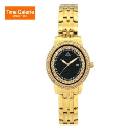 ROSCANI ROSWE13553 Black Dial Stainless Steel Strap Analog Women Watch